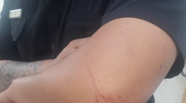 Vecinos atacaron con palos y piedras a policías en una gresca barrial
