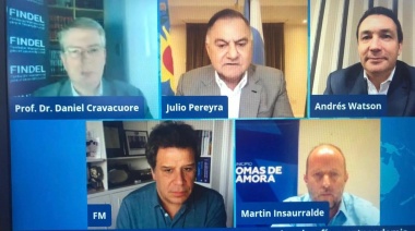 Insaurralde y Manes analizaron los desafíos para la pospandemia