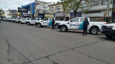 Kicillof entregó 60 patrulleros para fortalecer la seguridad del distrito