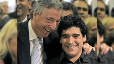 Proponen que Néstor Kirchner y Maradona tengan sus calles en Lanús