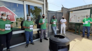 Trabajadores de supermercados realizaron asambleas simultáneas en reclamo de un bono por ser esenciales