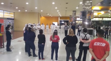 Trabajadores de supermercados realizaron asambleas simultáneas en reclamo de un bono por ser esenciales