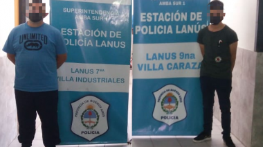 Cayó la banda de los primos “Varela” y  “Rabanito” por desvalijar casas en Lanús