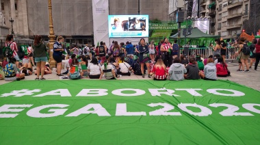 “Senadores tiene que estar a la altura de esta demanda popular”, apuntaron desde la Campaña por el Aborto Legal, Seguro y Gratuito 