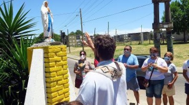 Brown: El municipio repuso la virgen de Don Orione