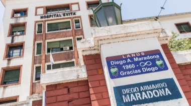 Diego Armando Maradona ya tiene su calle en Lanús