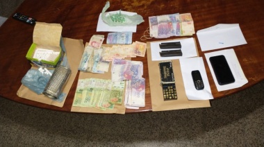 Detuvieron a tres personas por tenencia de armas y cocaína en Lanús