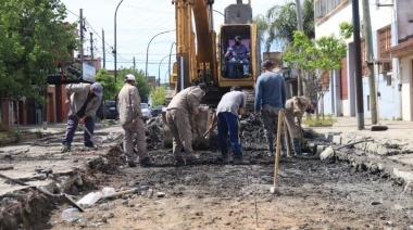 El Municipio continúa la puesta en valor de calles de la zona oeste