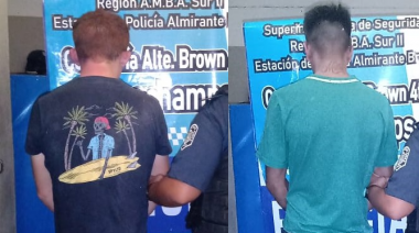 Cayeron dos motochorros por robar a una nena de 15 años
