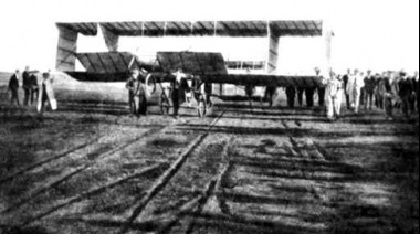Se cumplen 111 años del vuelo en Longchamps que marcó un precedente en la aviación sudamericana