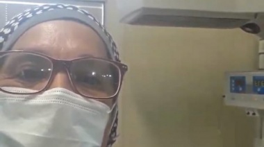 Es enfermera en el hospital Santamarina y con la pandemia reafirmó su vocación de servicio