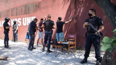 En su primer mes, la Patrulla de Respuesta Inmediata de Lanús lleva más de 160 detenidos