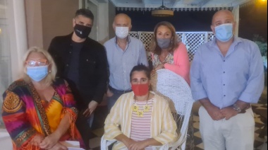 Carrió, Grindetti y Jorge Macri en una reunión clave para el armado en la Provincia