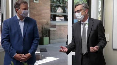 Cascallares y Schale recorrieron el parque industrial de Burzaco y destacaron la industria nacional