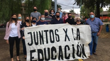 Sierra puso en duda que “desde la Provincia estén enfocados en la vuelta a clases”