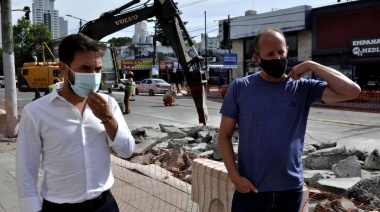 Piergiovanni denunció que que Lomas  “sufrió un desfinanciamiento en materia de obras públicas” durante el gobierno de Macri