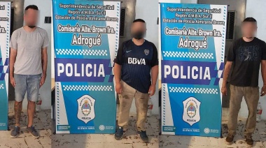 Persecución y tres detenidos con un kilo de marihuana y 25 mil pesos