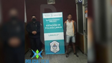Detuvieron a tres personas que robaban cables y focos de luz