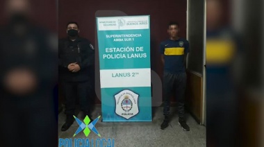 Detuvieron a tres personas que robaban cables y focos de luz