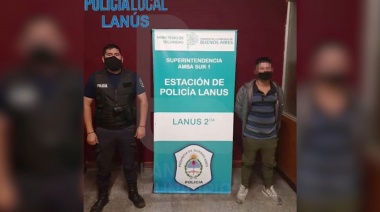 Detuvieron a tres personas que robaban cables y focos de luz