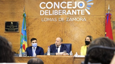 Insaurralde abrió un nuevo periodo de sesiones ordinarias en el Concejo Deliberante