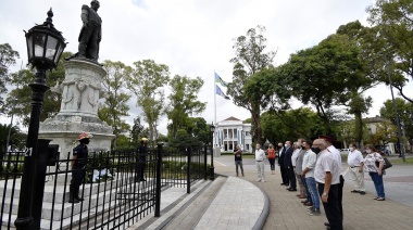 Cascallares homenajeó al Almirante Guillermo Brown en el 164° aniversario de su fallecimiento