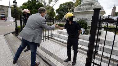 Cascallares homenajeó al Almirante Guillermo Brown en el 164° aniversario de su fallecimiento
