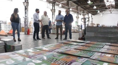 Grindetti presentó el programa "Con mi libro al cole"