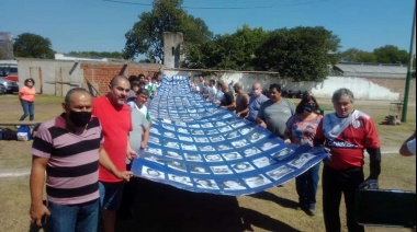 Municipales de Lomas realizaron un torneo de futbol en homenaje a los desaparecidos de la dictadura