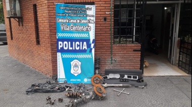 Desbarataron un desarmadero clandestino donde desguazaban autos robados