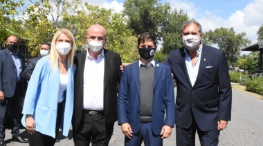 El Presidente anunció en Lanús el primer millón de vacunados en Buenos Aires