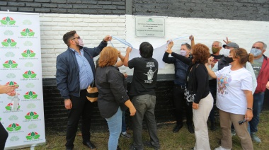 Gray señalizó el ex centro clandestino "La 205" y homenajeó a víctimas de la última dictadura militar