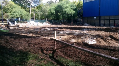 Vecinos exigen “Basta de cemento” en el parque Eva Perón