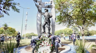 En la plaza Puerto Argentino conmemoraron a veteranos y caídos en Malvinas