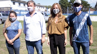 Con objetivo de profundizar políticas sociales, Cascallares y Tolosa Paz visitaron una capacitación de AccionAR