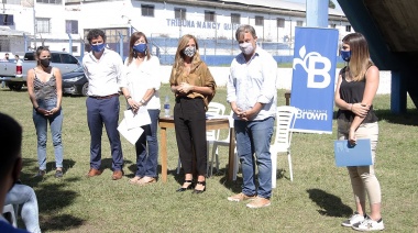 Con objetivo de profundizar políticas sociales, Cascallares y Tolosa Paz visitaron una capacitación de AccionAR