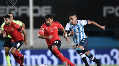 Racing venció a Independiente en un final polémico