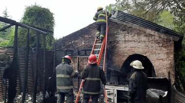 Una mujer murió calcinada durante el incendio de su casa en Burzaco