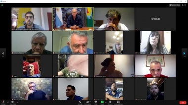 Grindetti se reunió con comerciantes para analizar la situación y posibles medidas de ayuda