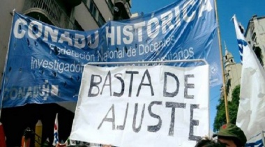 Con alto acatamiento, se inició un paro de 48 horas de los docentes universitarios