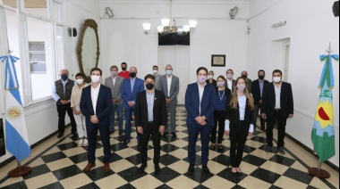 Cascallares firmó un convenio con Trotta y Kicillof para la construcción de dos jardines de infantes
