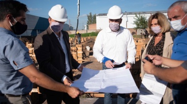 El Municipio inició la construcción de una nueva escuela técnica en el Parque Industrial de Burzaco