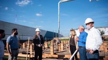 El Municipio inició la construcción de una nueva escuela técnica en el Parque Industrial de Burzaco