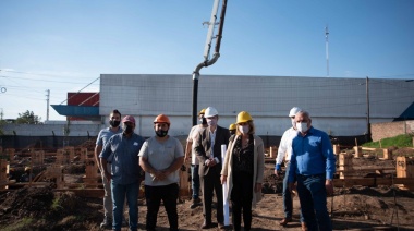 El Municipio inició la construcción de una nueva escuela técnica en el Parque Industrial de Burzaco