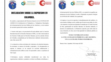 Municipales de la región repudiaron la represión en Colombia y responsabilizaron al gobierno