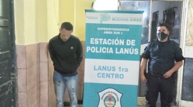 Persecución y detención en Lanús oeste: cae “motochorro”