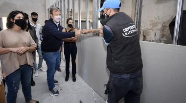 El municipio avanza con la construcción del Centro de Desarrollo Productivo de Burzaco