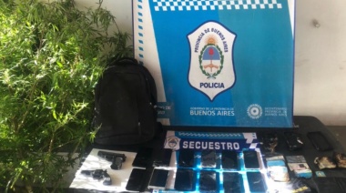 Capturaron a tres peligrosos motochorros que robaban en el centro de Glew