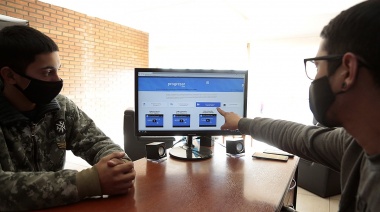 Continúa la inscripción al programa "Progresar" en distintos puntos del distrito