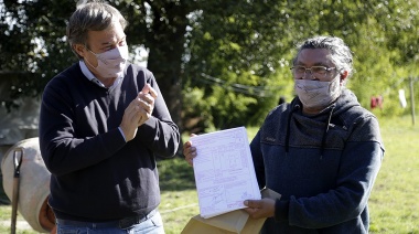 Cascallares visitó un centro de rehabilitación de adicciones en Glew